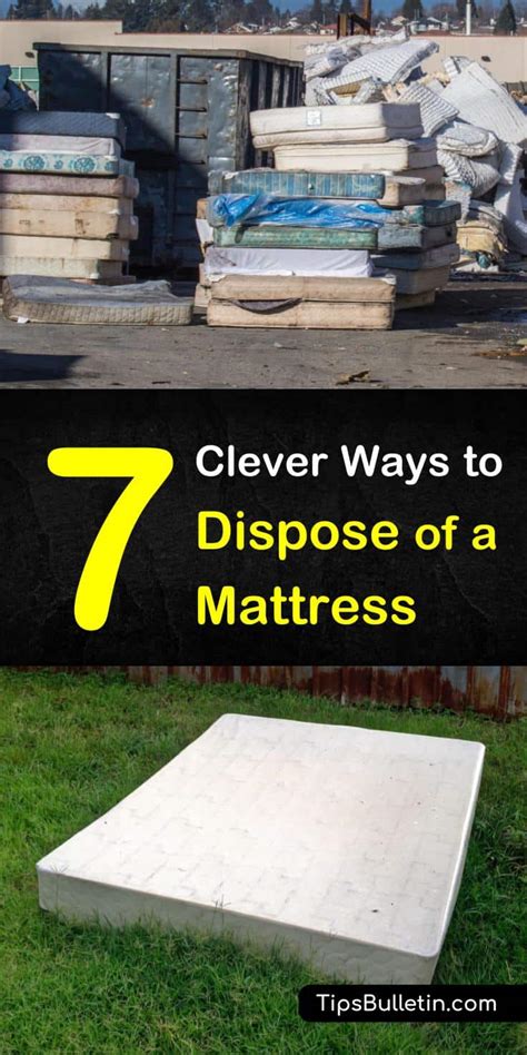 How do you dispose of a mattress. Things To Know About How do you dispose of a mattress. 